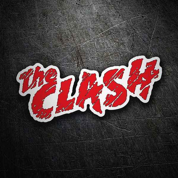 Car & Motorbike Stickers: The Clash
