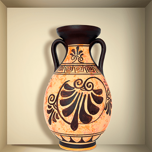 Wall Stickers: Greek Vase niche