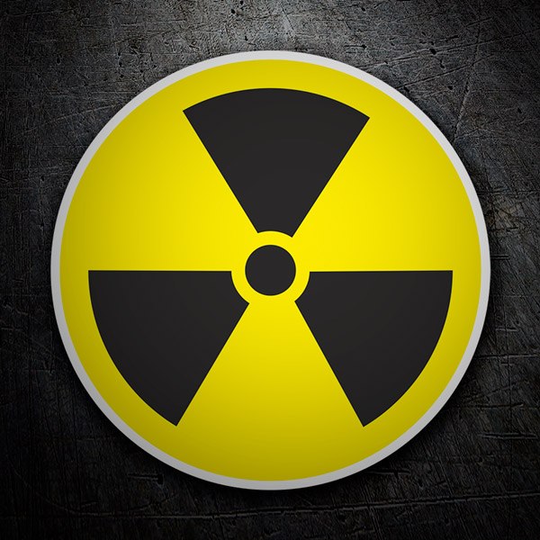 Car & Motorbike Stickers: Radioactivity
