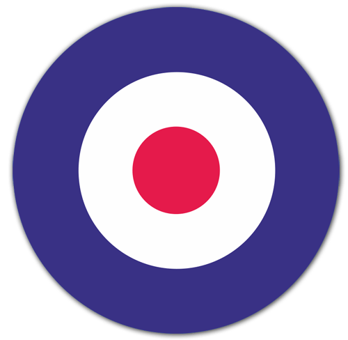 Car & Motorbike Stickers: British aircraft insignia
