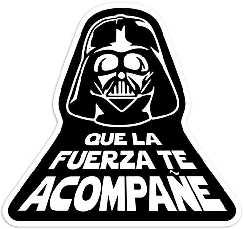 Car & Motorbike Stickers: Que la fuerza te acompañe