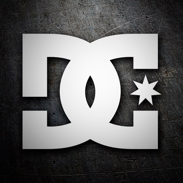 Car & Motorbike Stickers: DC Shoes Logo