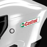 Car & Motorbike Stickers: Castrol logo 4