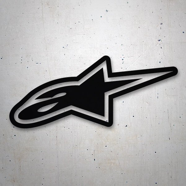 Car & Motorbike Stickers: Alpinestars logo 1