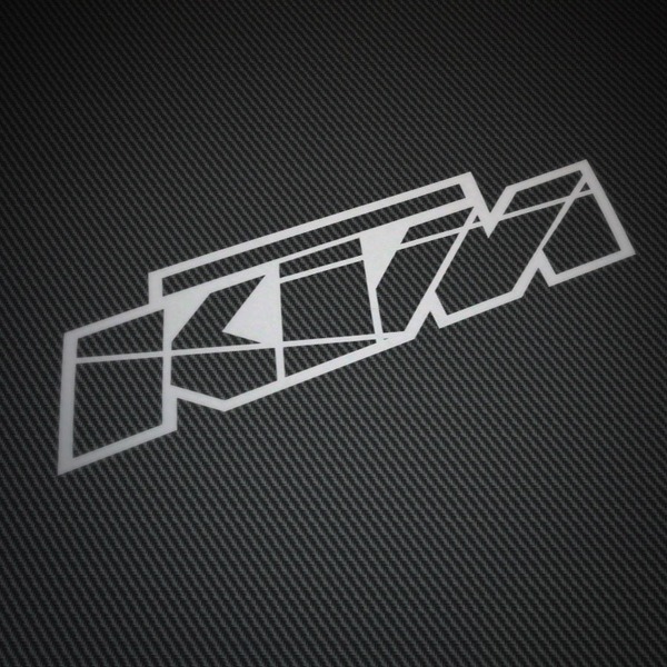 Car & Motorbike Stickers: KTM logo 2