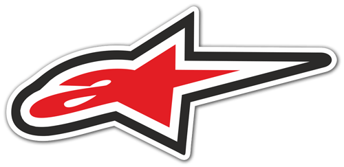 Car & Motorbike Stickers: Alpinestars Logo 2