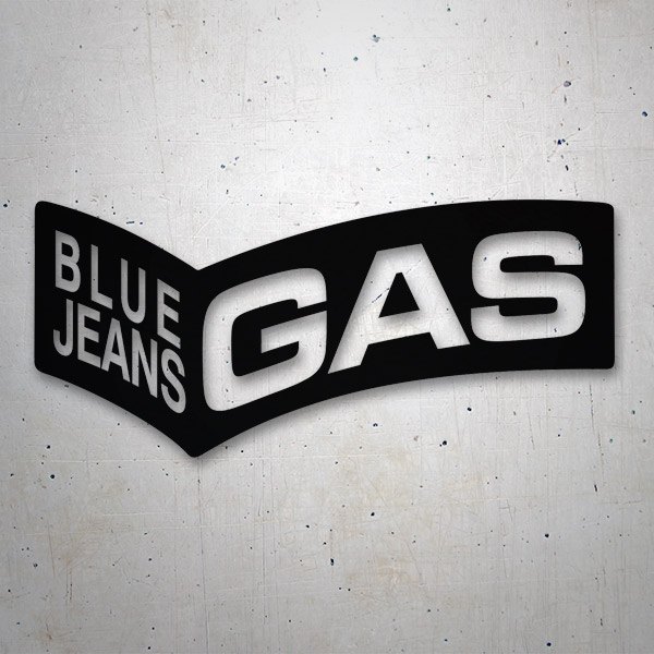 Blue jeans shop gas