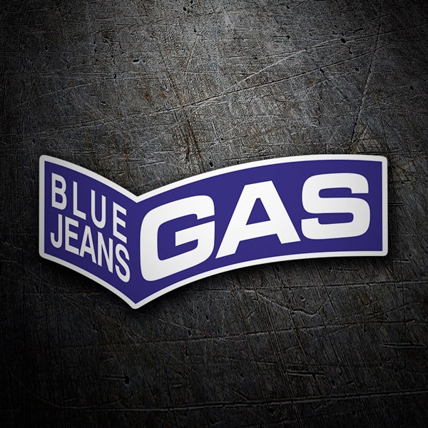 Blue best sale jeans gas