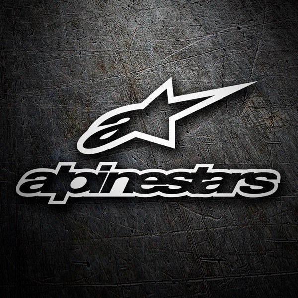 thumbnail image 2 of Alpinestars 30 X 100 Mm Motorsport Stickers – Glossy – Set Of 2 – Made In Germany 2 of 5