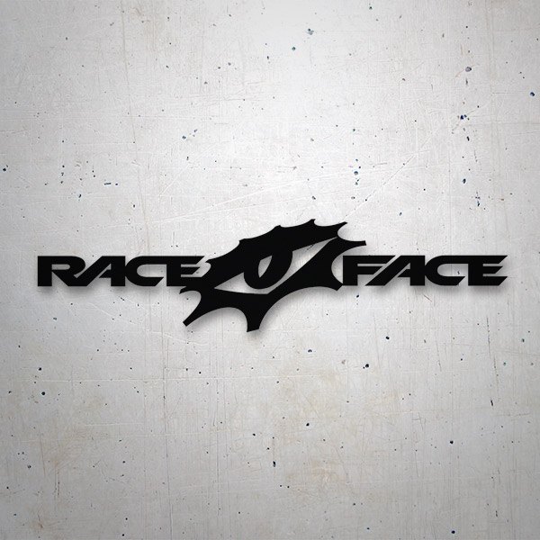Car Motorbike Stickers Race Face