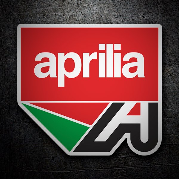 Car & Motorbike Stickers: Aprilia logo 2