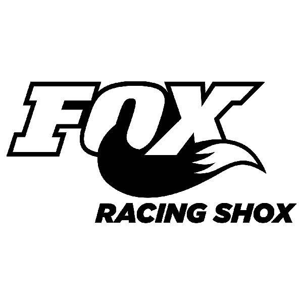 Car & Motorbike Stickers: Fox Racing Shox