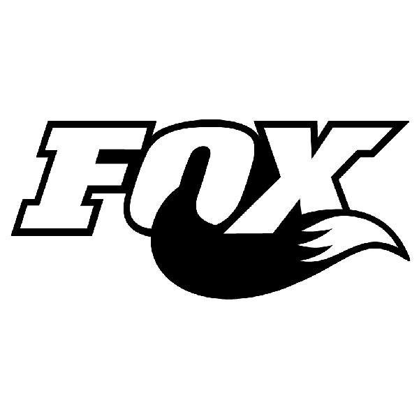 Car & Motorbike Stickers: Fox logo 3