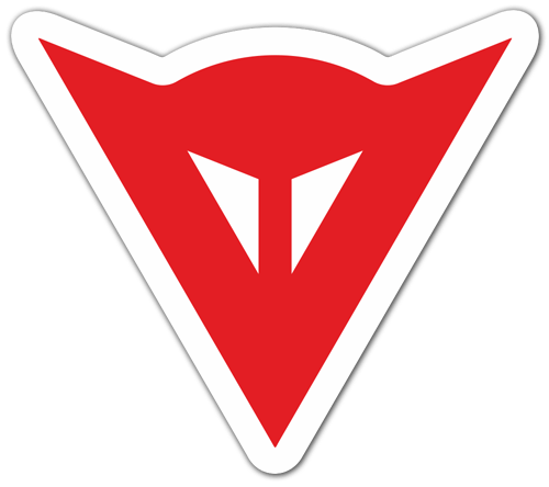 Car & Motorbike Stickers: Dainese Logo red