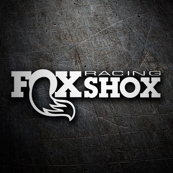 Car & Motorbike Stickers: Fox Shox Racing