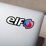 Car & Motorbike Stickers: Number 5 ELF 3