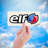 Car & Motorbike Stickers: Number 5 ELF 4