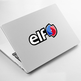 Car & Motorbike Stickers: Number 5 ELF 6