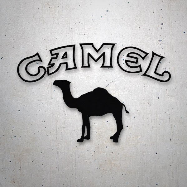 Car & Motorbike Stickers: Camel