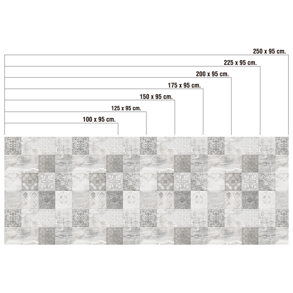 Wall Stickers: Mosaic fog tiles