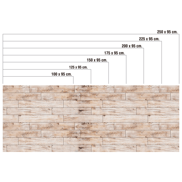 Wall Stickers: Rustic Parquet