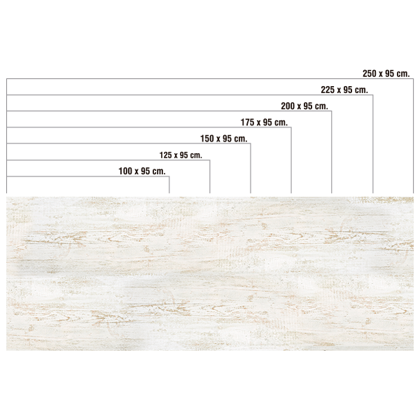 Wall Stickers: Painted wood
