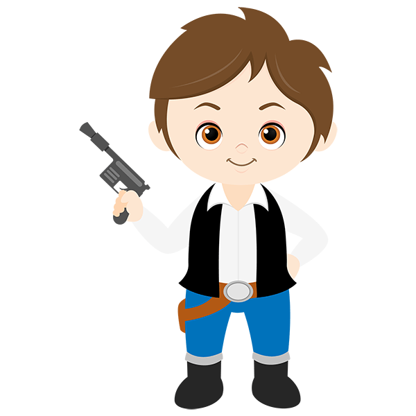 Stickers for Kids: Han Solo