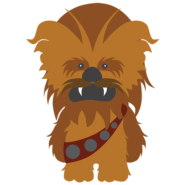 Stickers for Kids: Chewbacca