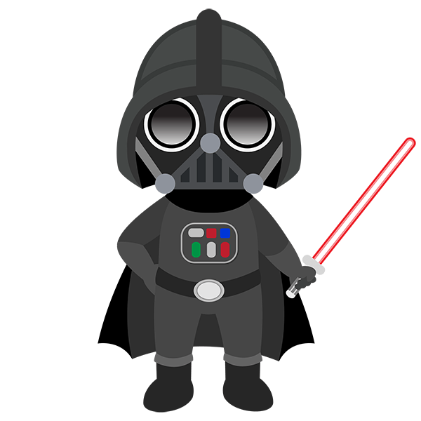 Stickers for Kids: Darth Vader
