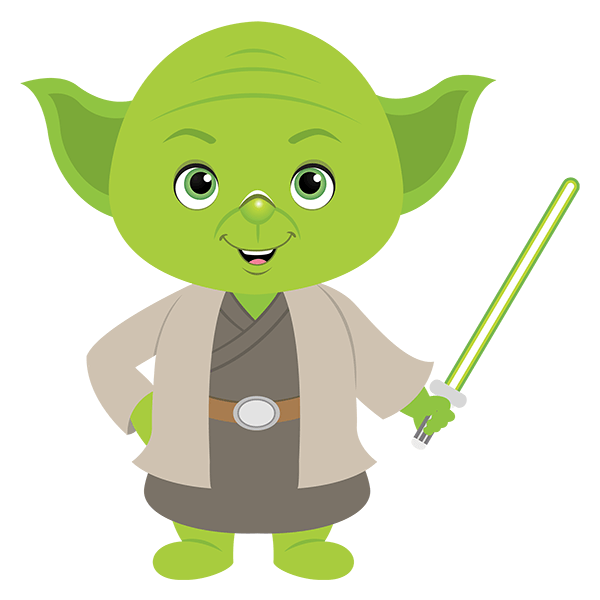 Stickers for Kids: Yoda