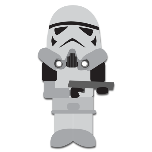 Stickers for Kids: Imperial Soldier