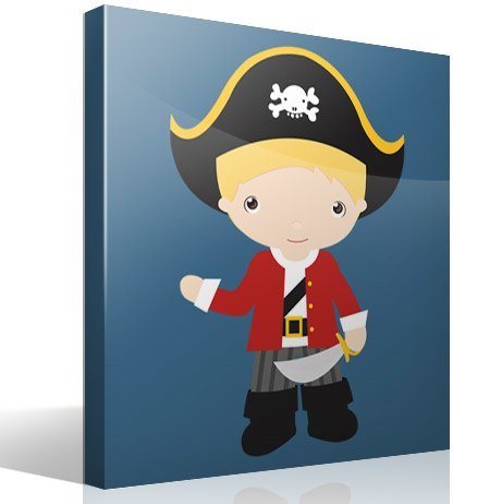Stickers for Kids: Blond captain