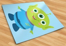 Stickers for Kids: Martian of the Pizza Planet, Toy Story 5