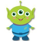 Stickers for Kids: Martian of the Pizza Planet, Toy Story 6