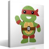 Stickers for Kids: Ninja turtle Rafhael 4