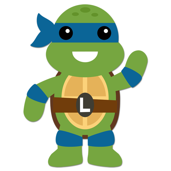 Stickers for Kids: Ninja Turtle Leonardo