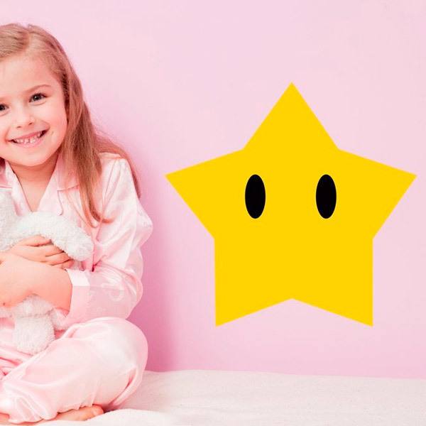 Stickers for Kids: Big Star in Mario Bros