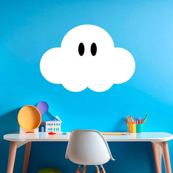 Stickers for Kids: Super Mario Cloud