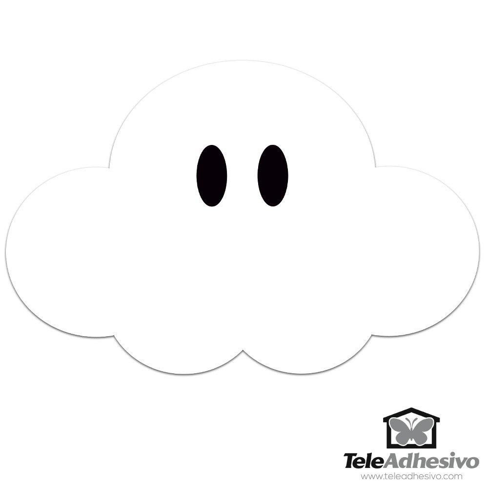 Stickers for Kids: Super Mario Cloud