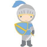 Stickers for Kids: Blue knight 6