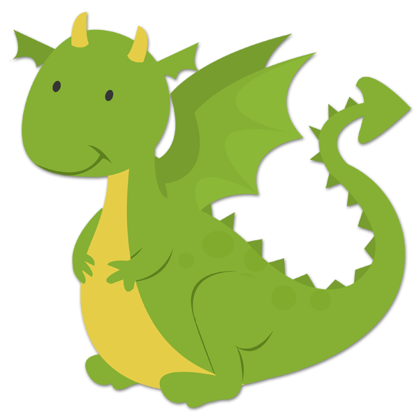 Stickers for Kids: Dragon 