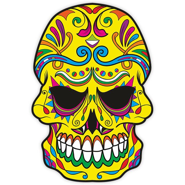 Wall Stickers: Mexican Skull El Santo