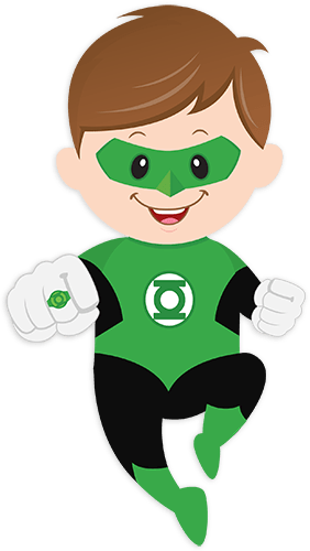 Stickers for Kids: Green Lantern