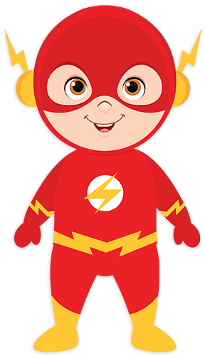Stickers for Kids: Flash