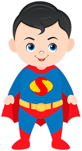 Stickers for Kids: Superman