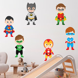 Stickers for Kids: Kit Superheros 4