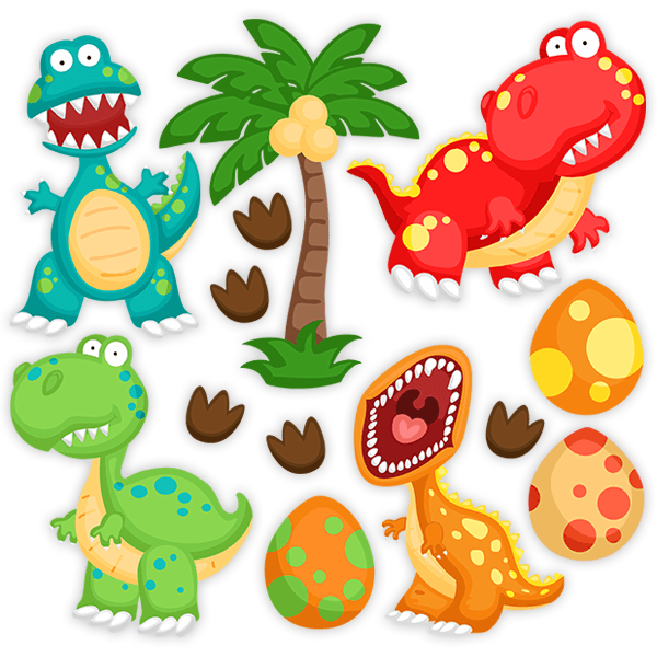 Stickers for Kids: Dinosaur Kit
