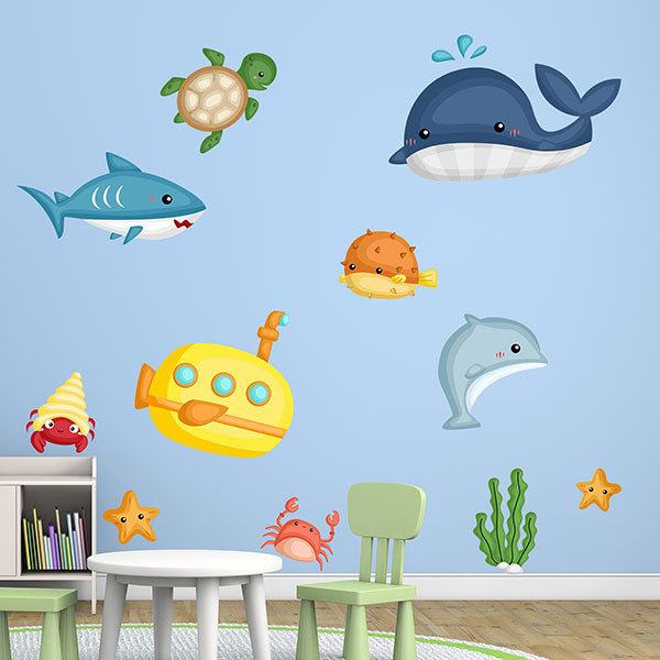 Stickers for Kids: Exploring Under the Sea Kit