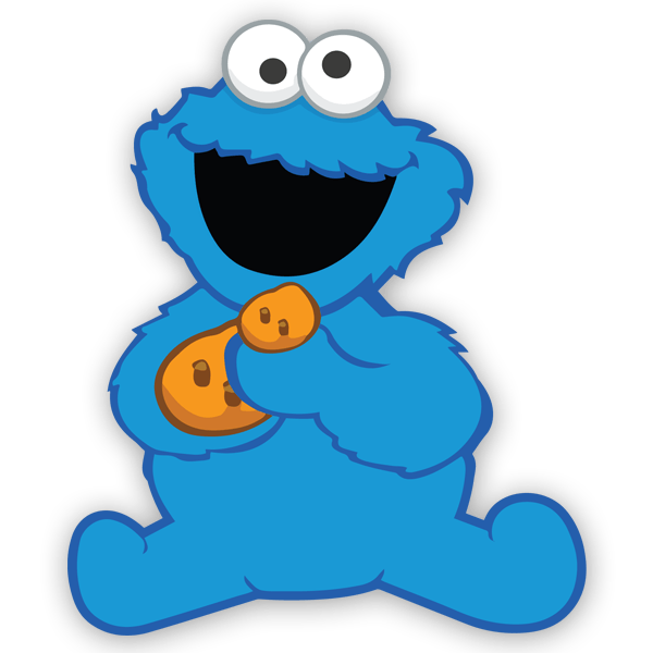 Stickers for Kids: Cookie Monster