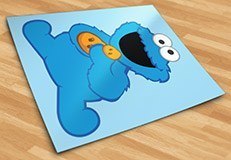 Stickers for Kids: Cookie Monster 5